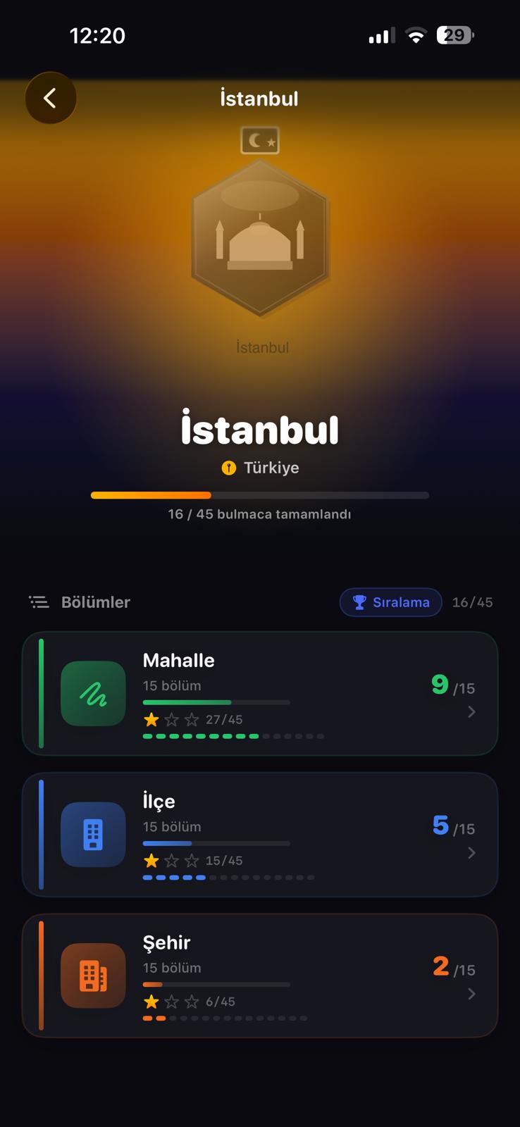 Üç Farklı Bulmaca