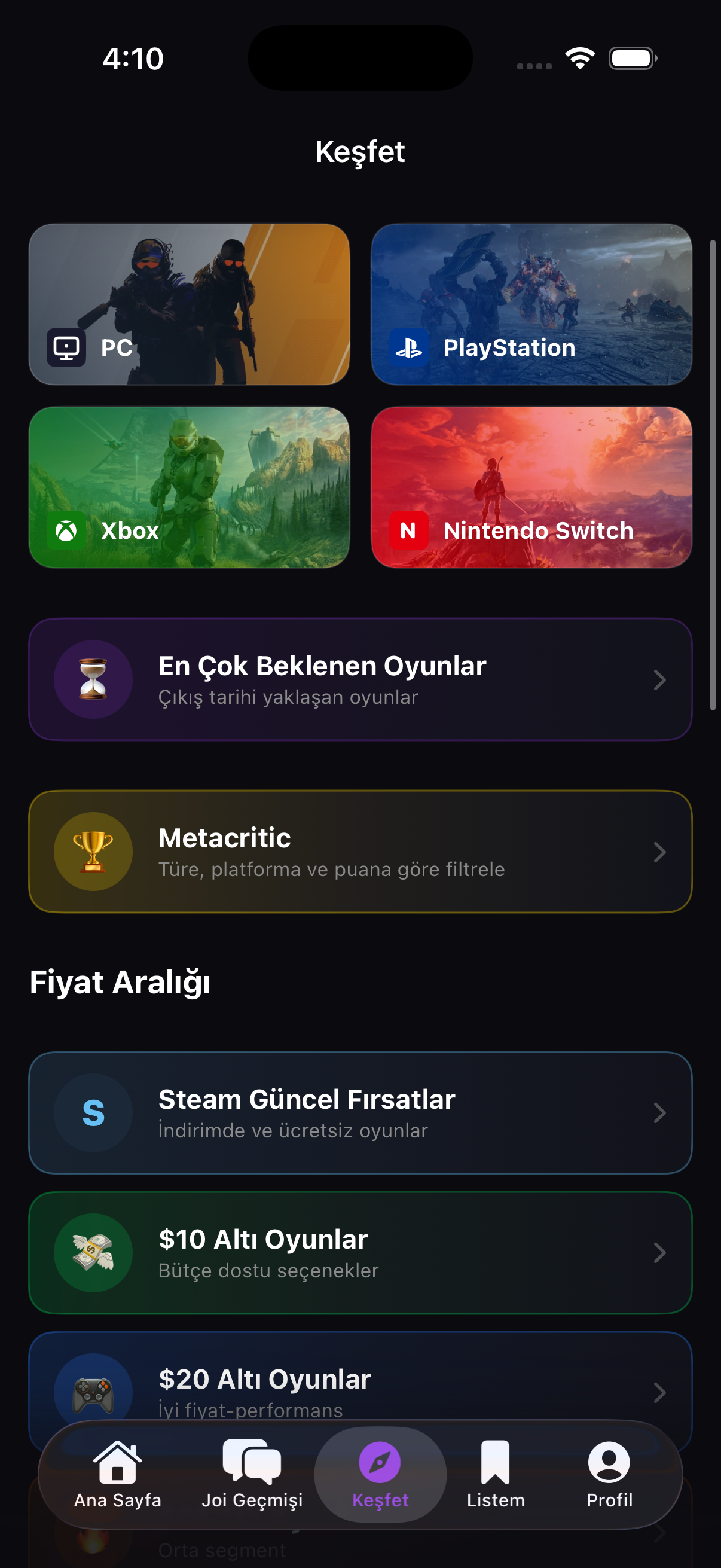 Keşfet